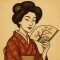 Japanilainen naishahmo