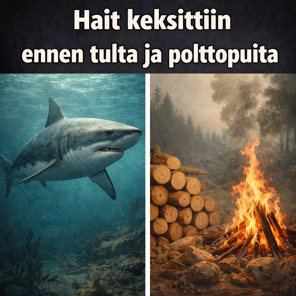 Hait keksittiin ennen tulta
