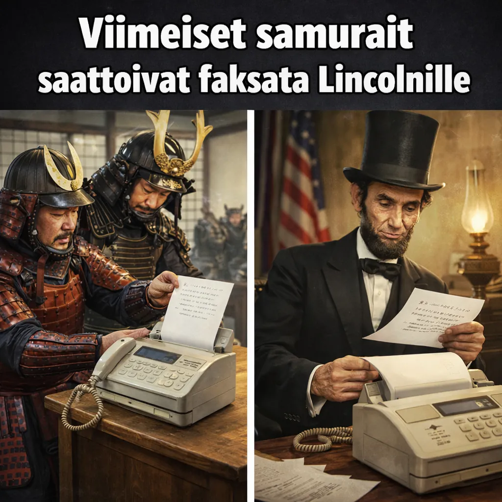Viimeiset samurait faksaavat Lincolnille