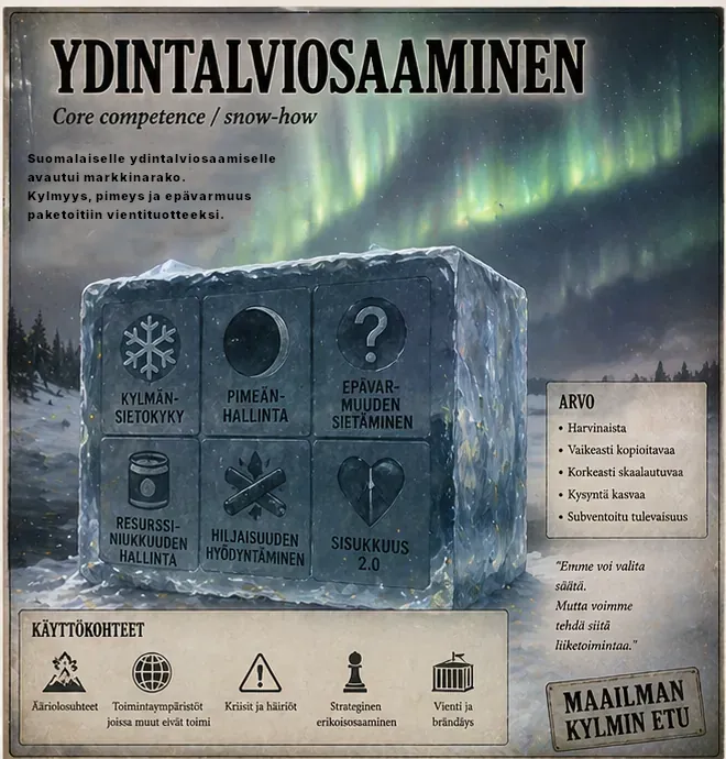 Jokainen ydintalvi on mahdollisuus